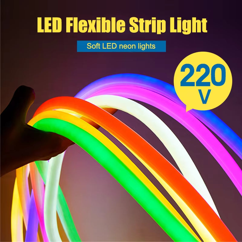 Nova High-Voltage NVXX001 360° SMD2835 LED Strip 14mm Round 120D 18R [100m Reel]