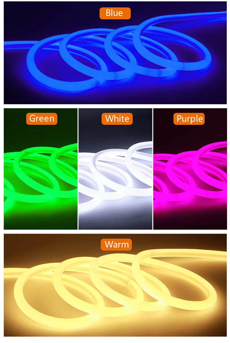 Nova High-Voltage NVXX001 360° SMD2835 LED Strip 14mm Round 120D 18R [100m Reel]