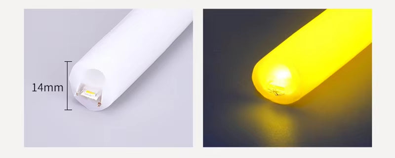 Nova High-Voltage NVXX001 360° SMD2835 LED Strip 14mm Round 120D 18R [100m Reel]