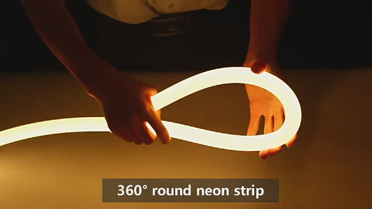 Nova High-Voltage NVXX001 360° SMD2835 LED Strip 14mm Round 120D 18R [100m Reel]